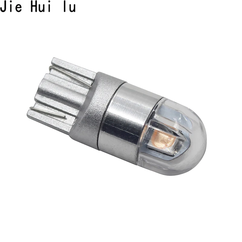 2 шт. высокое качество T10 2SMD 3030 светодиодный W5W 2825 194 192 921 WY5W Авто клиновидный