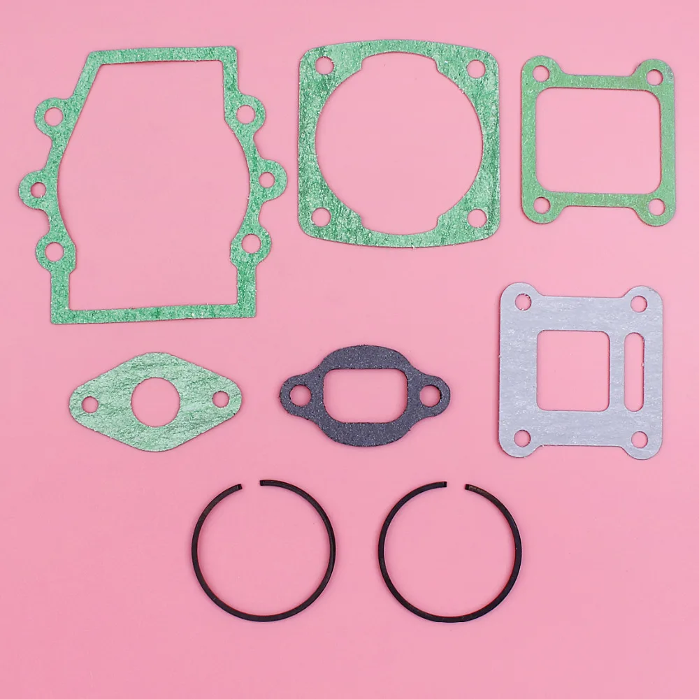 

Full Gasket Set 40mm x 1.5mm Piston Rings Kit For Robin NB411 String Trimmer Brush Cutter Engine Spare Part