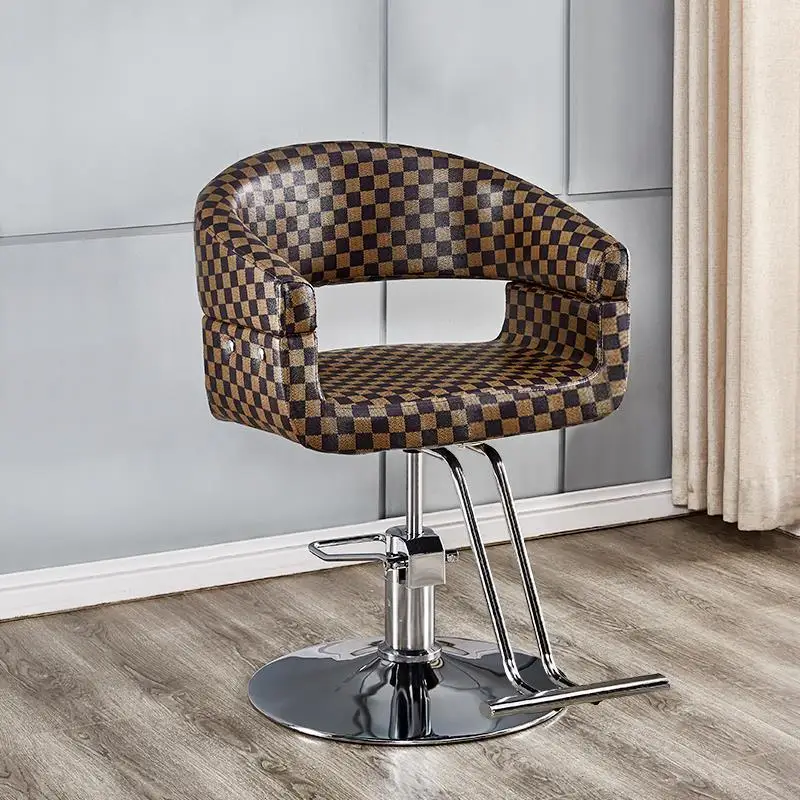 Шезлонг макияж Sedia Cabeleireiro Nail De Barbeiro Sedie Stoel мебель для волос Stoelen Парикмахерская Cadeira салон магазин парикмахерское кресло - Цвет: MODEL L