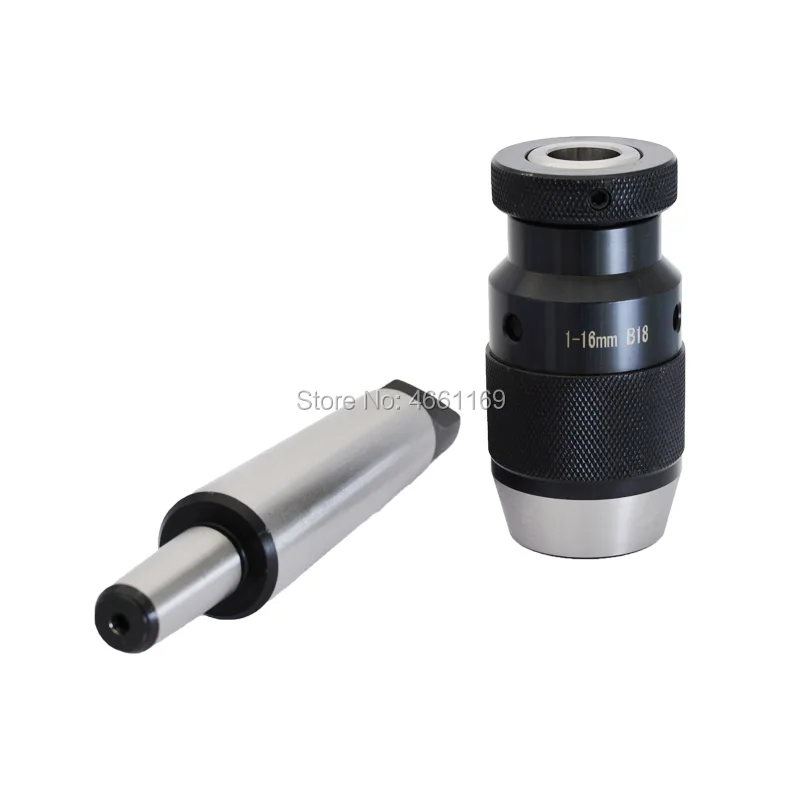 

1SET MORSE #2 #3 MT2 MT3 JT6 range 1-13mm 1-16mm chuck Self Tighten Keyless Drill Chuck for drilling machine Taper Drill Chuck