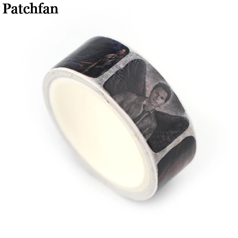 20 шт./лот Patchfan Сверхъестественное SPN кино для мужчин Винтаж забавные DIY Скрапбукинг малыш Васи клейкие ленты бумага маскировки стикеры Пастер A2220