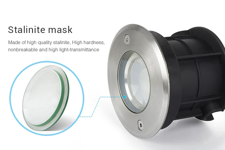 Milight 5 Вт RGB+ CCT светодиодный подземный свет, SYS-RD1, водонепроницаемая вспомогательная лампа наружного освещения, приложение для телефона/wifi/Amazon Голосовое управление
