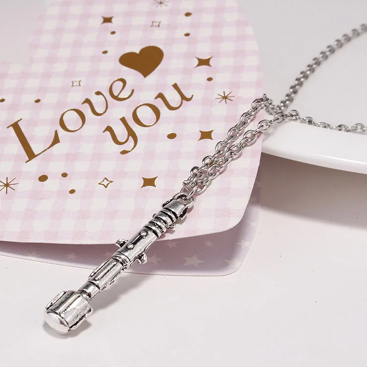 2015 New Arrival Doctor Who Sonic Screwdrive Pendant Necklace12cs/lot Movie Jewelry High Quality | Украшения и аксессуары