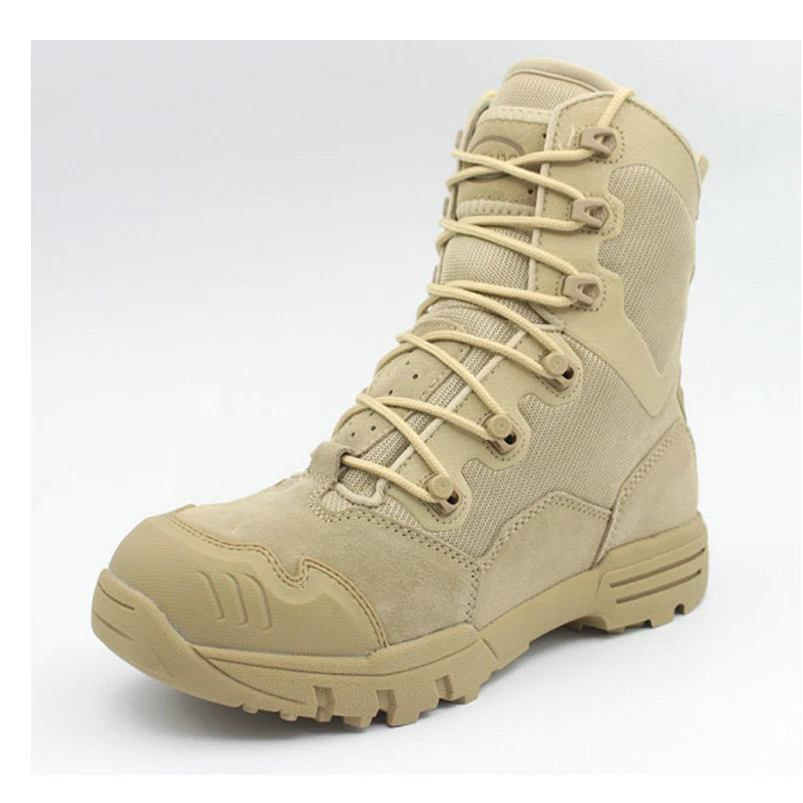 На открытом воздухе из натуральной кожи U. s. Военные тактические ботинки дышащие противоскользящие мужские походные ботинки для рыбалки и путешествий