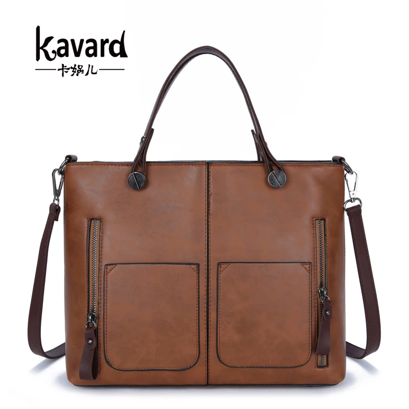 2016 Retro Vintage font b Bag b font High Quality Leather font b Women s b