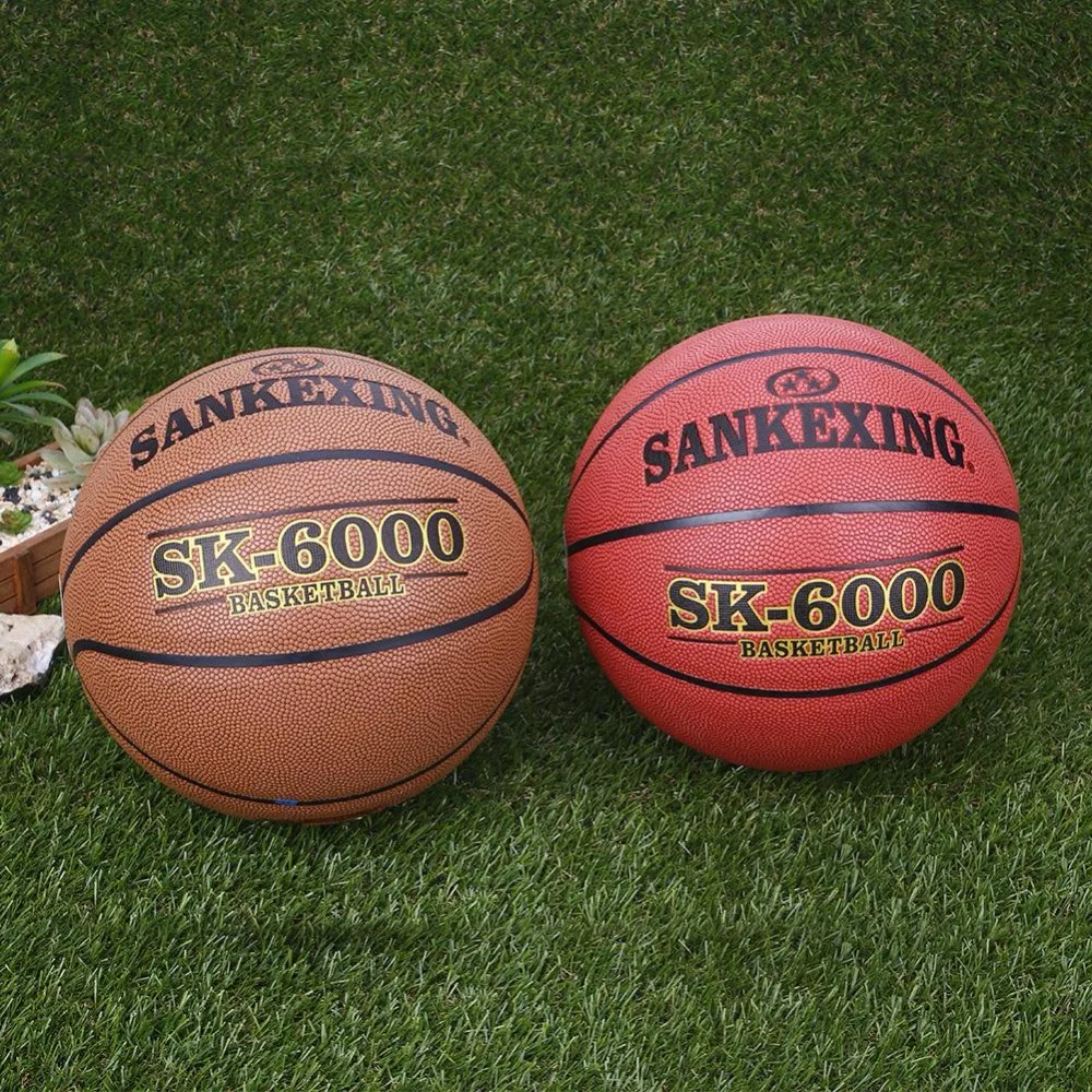 Sankexing Tamaño 7 Baloncesto pu cuero ejercicios de entrenamiento baloncesto mini juegos Baloncesto para niños regalos envío gratis!