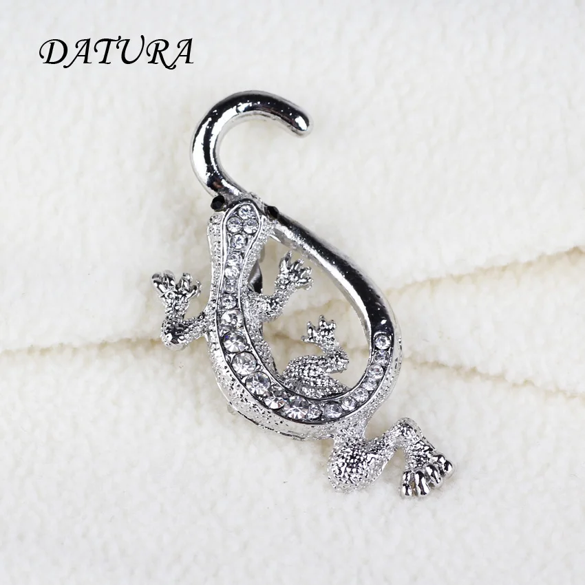 Europe and the United States jewelry fashion Lovely house lizard exaggerated jewelry Brooch Pins For Women