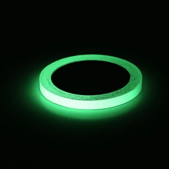 

1.5cm*3M Fluorescent DIY Anti-collision Sticker Warning Luminous Strip for Car Stairs Wall Reflective Tape Car Stickers Styling