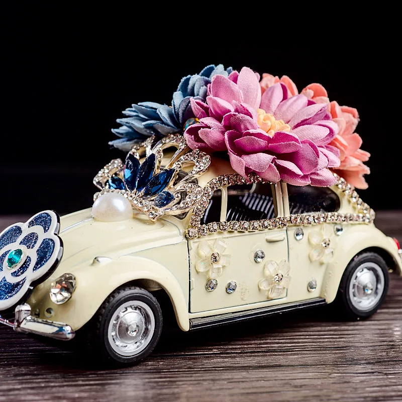 Dollbling Stylish Clic Car Metal Drilling Diamond Models Stylish Clic Car Metal Drilling