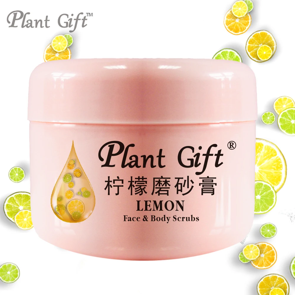 Lemon Face & Body Scrubs 100G Remove the old horny Clean