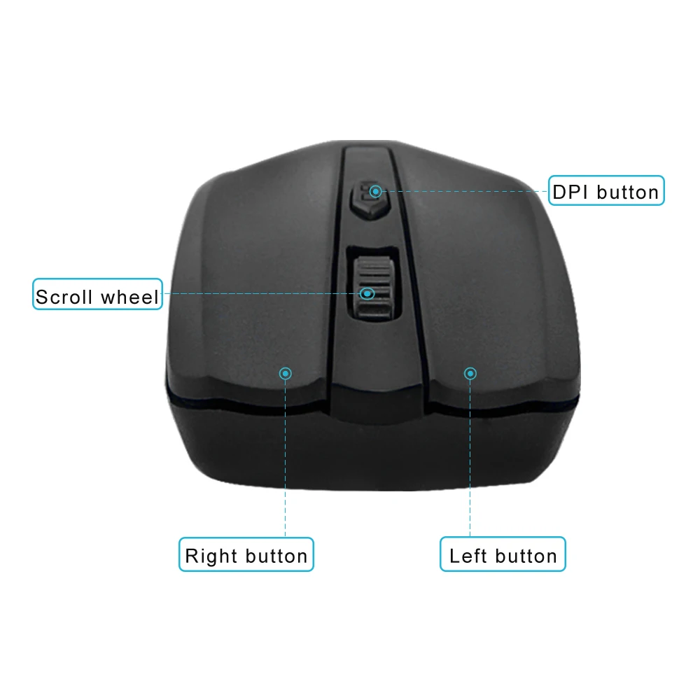 Wireless + Bluetooth Dual Mode Mouse
