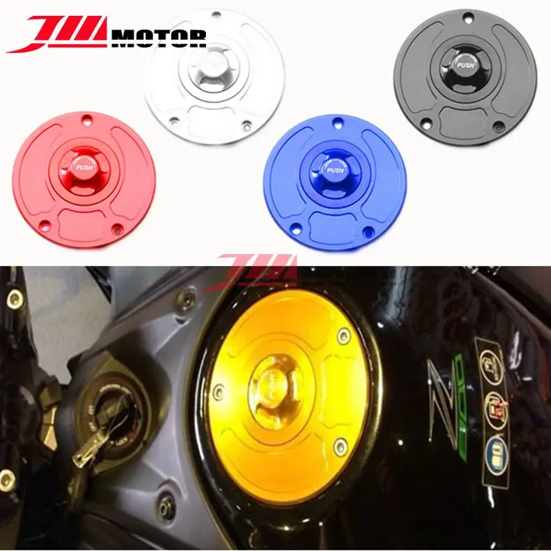 Buy Motorcycle CNC Aluminum Fuel Gas Cap Cover Fuel