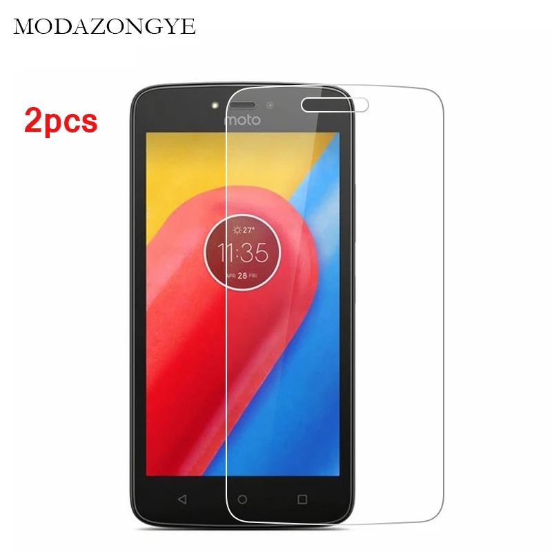 2pcs For Tempered Glass Motorola Moto C Screen Protector For Motorola Moto C Plus XT1754 XT1750 XT1723 Screen Protector Glass (2)