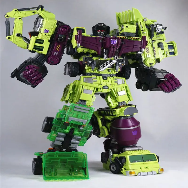 Transformation 5 NBK 01-03 Shovels Bulldozer Ko Version Gt Scraper Forklift Action Figures Robot Toys For Children Gift