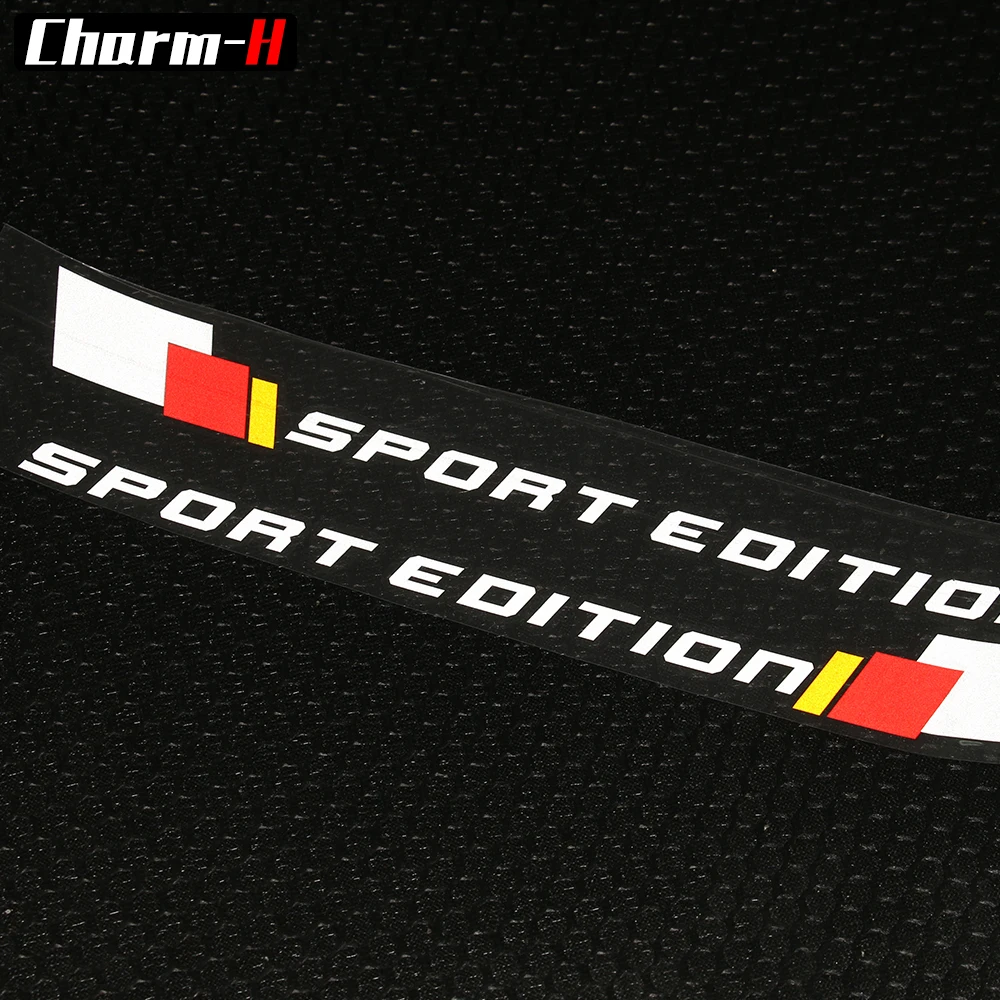 For Mercedes Benz A C E CLA GLA GLC Class A45 W204 W205 W212 W213 C63 W176 GLA45 W117 X117 AMG Front Bumper Sticker Decal