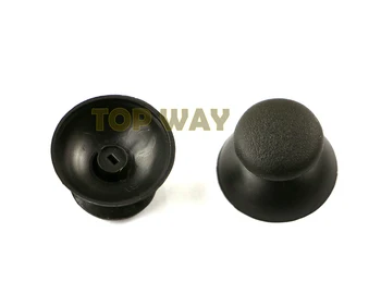 

30pcs/lot black small hole mushroom 3D Rocker Joystick Cap Shell Mushroom Caps thumbstick cap for ps2 metal joystick