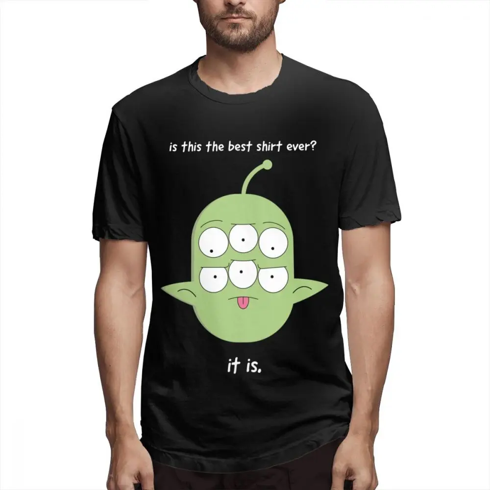 

Summer Male Cartoon Final Space Tee Shirt Classic O-neck Soft La Camiseta S-6XL