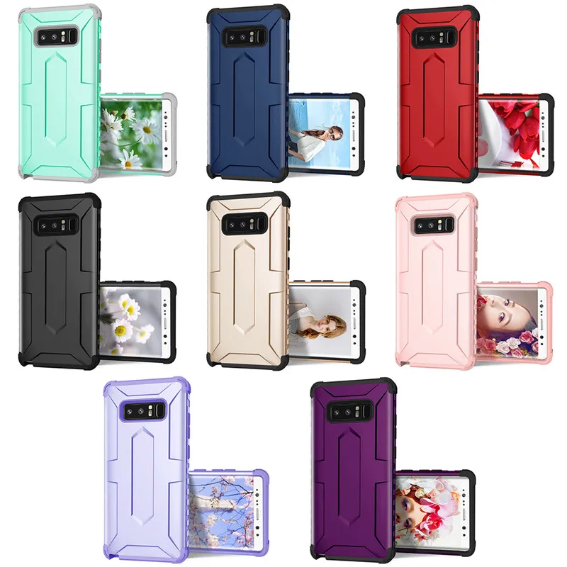 For Samsung Galaxy Note8 Case For Note8 Luxury Armor Silicone Rubber Shockproof Hard Cover Case For Samsung Galaxy Note8 Case (1)