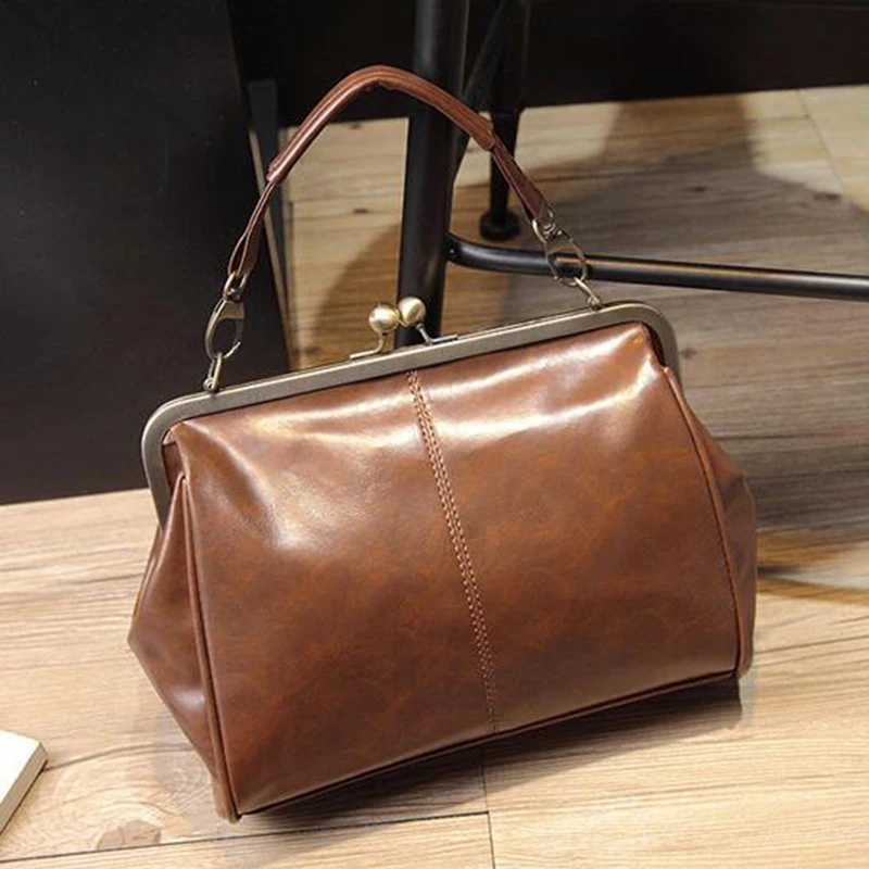 

tuokayisi Hasp Flap Hobo Tote Shoulder BagsTotes Hand Diagonal New Female Packs PU Package Lady Cross Body Female Package