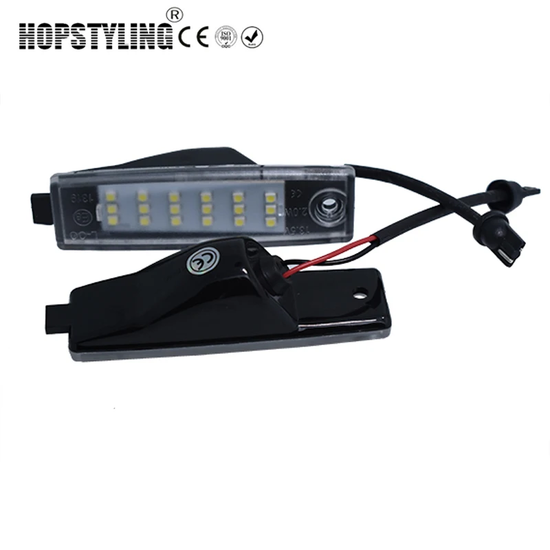 Hopstyling 2pcs 18SMD светодиодный светильник номерного знака для Lexus RX300 98~ 03 Toyota Land Cruiser 200 Rav4 Highlander Scion XB