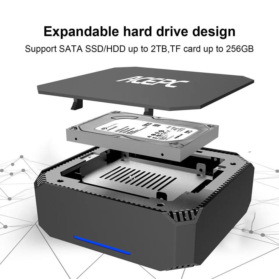 CK3 Core i7 4500U Мини ПК Windows 10 Linux с тремя портами дисплея настольный компьютер Win7 HTPC 1,8 ГГц WIFI2.4G и 5G HDMI DP VGA 4K