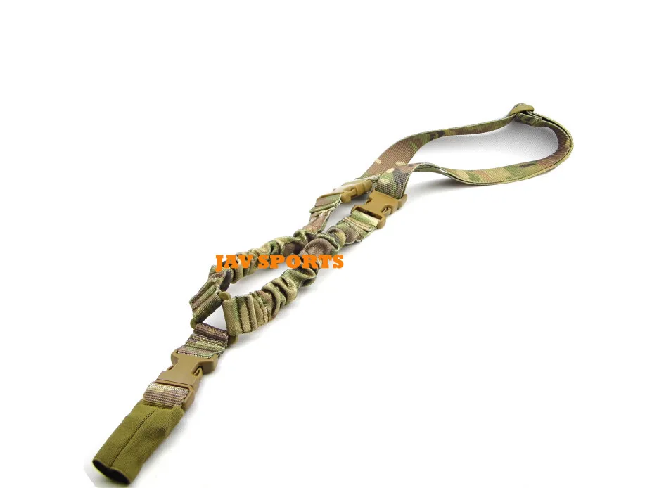 

Cob-ra One Point Tactical Gun Sling Bungee Rifle Sling In Multicam+Free shipping(SKU12050120)