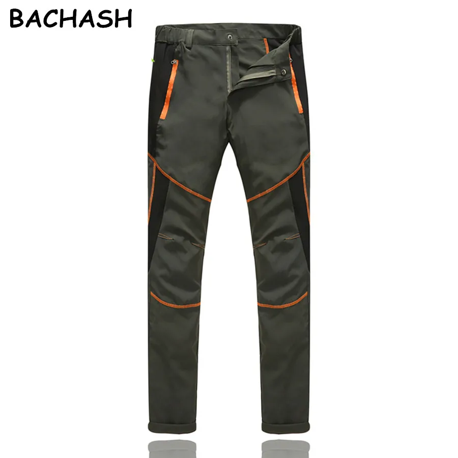 BACHASH бренд Весна Лето Новая мода тонкие прямые мужские повседневные штаны мужские брюки плюс размер s-xxl брюки хлопок длинные брюки