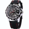 Famous Brand New Fashion Mechanical watches Skeleton Watches Rubber Strap Men Automatic Mechanical Wrist Watch Relogio Masculino ► Photo 2/6