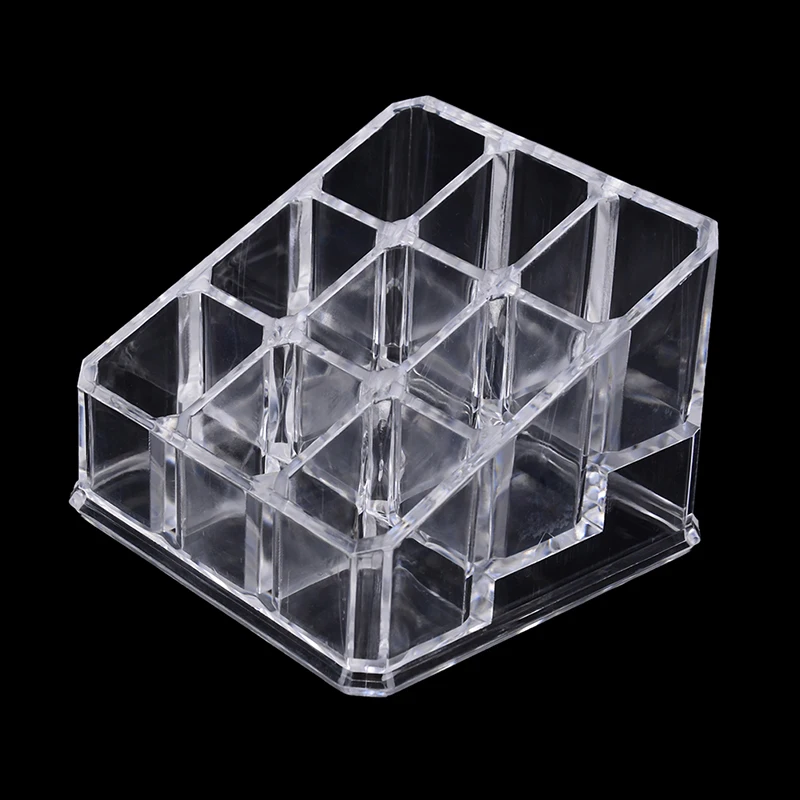 

9 Grids Cosmetic Box Display Stand Make Up Storage Case Lipstick Jewelry Box Case Holder Acrylic Makeup Organizer Storage Box