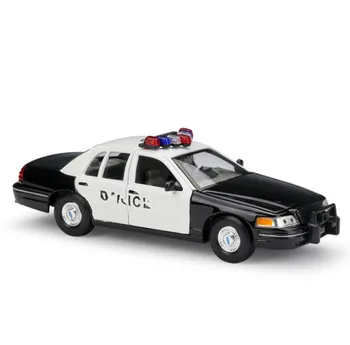 

1:24 Ford Crown swat cop car advanced alloy car toy,diecast metal model,2 open doors toy vehicle,collection model free shipping