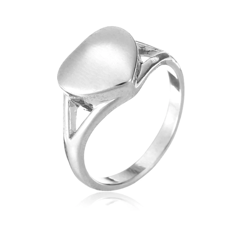 

Heart Shape Openable Cremation Heart Shaped Finger Rings Vintage Heart Pet Memorial Ring For Women Jewelry