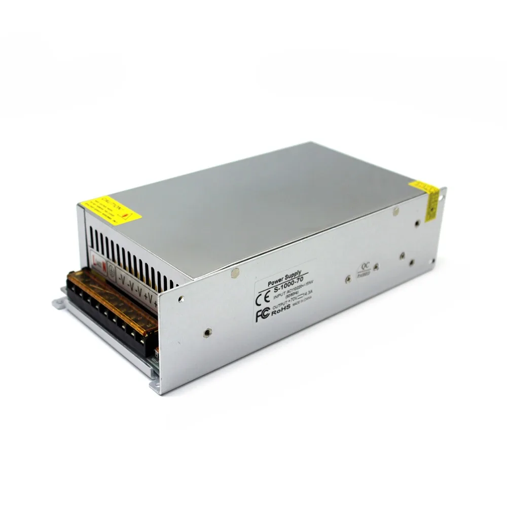 12 V 1000 Вт высокое питание освещение трансформаторы DC12V DC36V DC24V DC48V DC60V DC70V DC80V DC90V постоянного Напряжение DC Питание