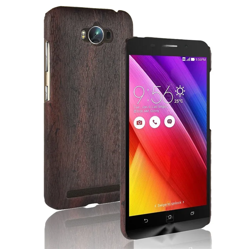 Asus Zenfone Max ZC550KL Z010D Чехол Жесткий PC кожаный Ретро деревянный чехол для телефона для Asus Zenfone Max ZC550KL чехол задняя крышка