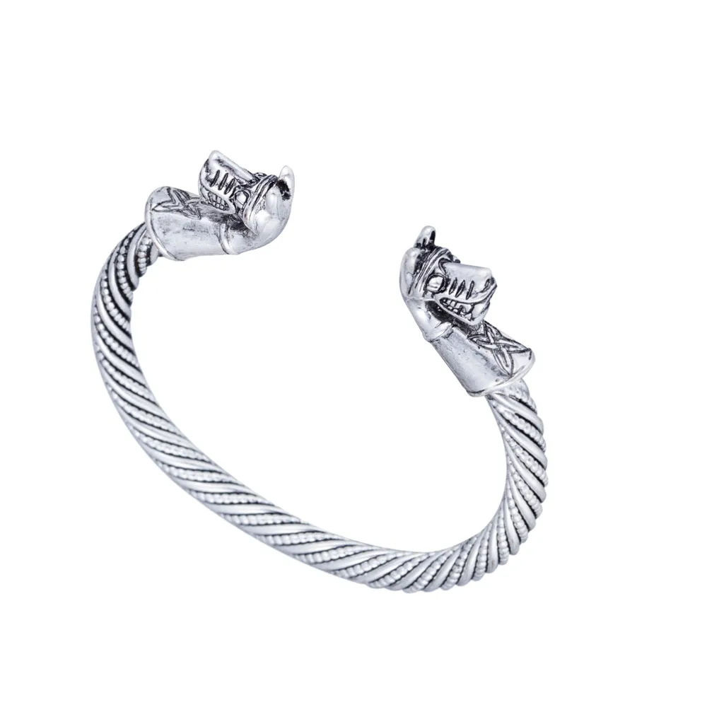 Antique Silver-1 Браслет My shape мужской викинг-Волк бласлет под манжет винтажные подростковые браслеты «Собака» Браслеты для женщин модные ювелирные аксессуары - Окраска металла: Antique Silver-1