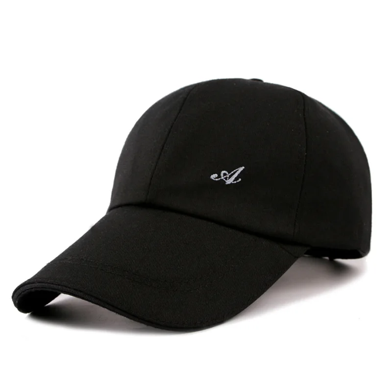 [Rancyword] брендовая бейсболка для мужчин, повседневные одноцветные шапки, мужские кепки для гольфа, Снэпбэк Кепка, кепка, низкая цена, RC1044 - Цвет: Black