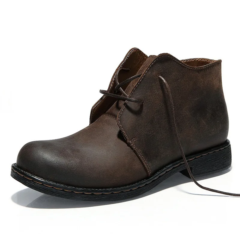 Inverno brown brown Deserto Motocicleta Militares black Ao Botas Militar Genuíno Bota Martin Couro 2 Dos Perna Médio 1 Táticas 1 Livre Ar 2 De Homens Black Da 4rx4t81q