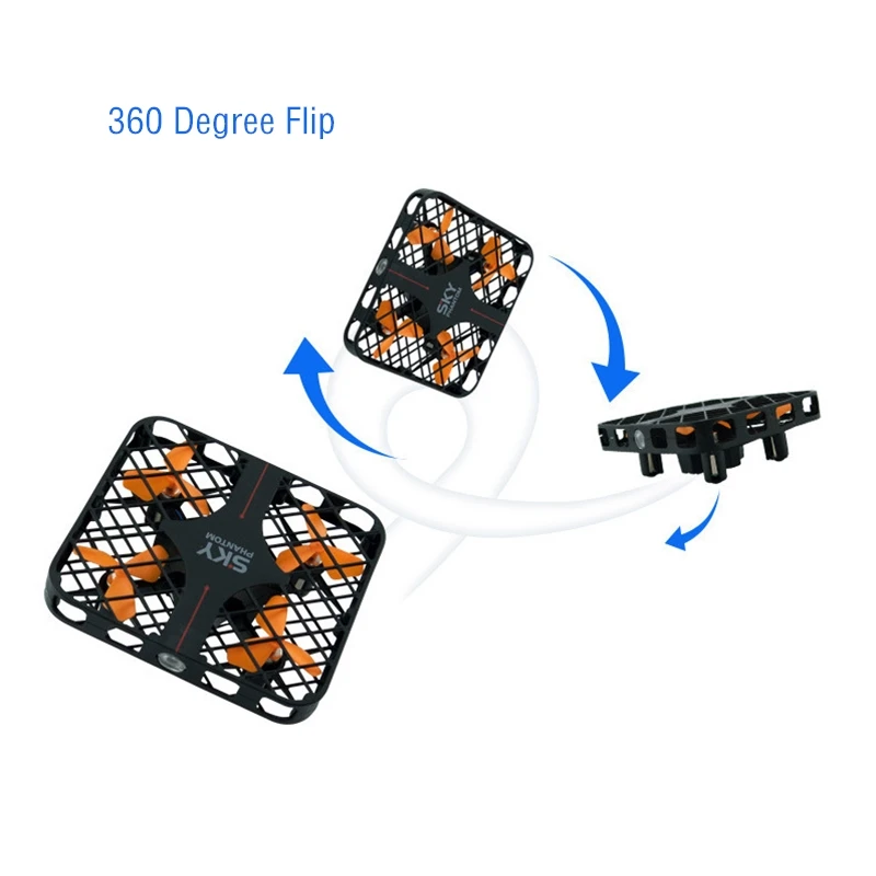 

New Design Mini Helicoptero 4CH Micro Pocket Drone 2.4G 6-Axis Gyro Mini Quadcopter Drone 3D-flip Headless Mode One Key Return