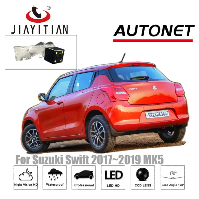 Us 18 48 36 Off Jiayitian Rear View Camera For Suzuki Swift 2017 2018 2019 Mk4 Ccd Night Vision Backup Camera Reverse Camera Parking Assistance In