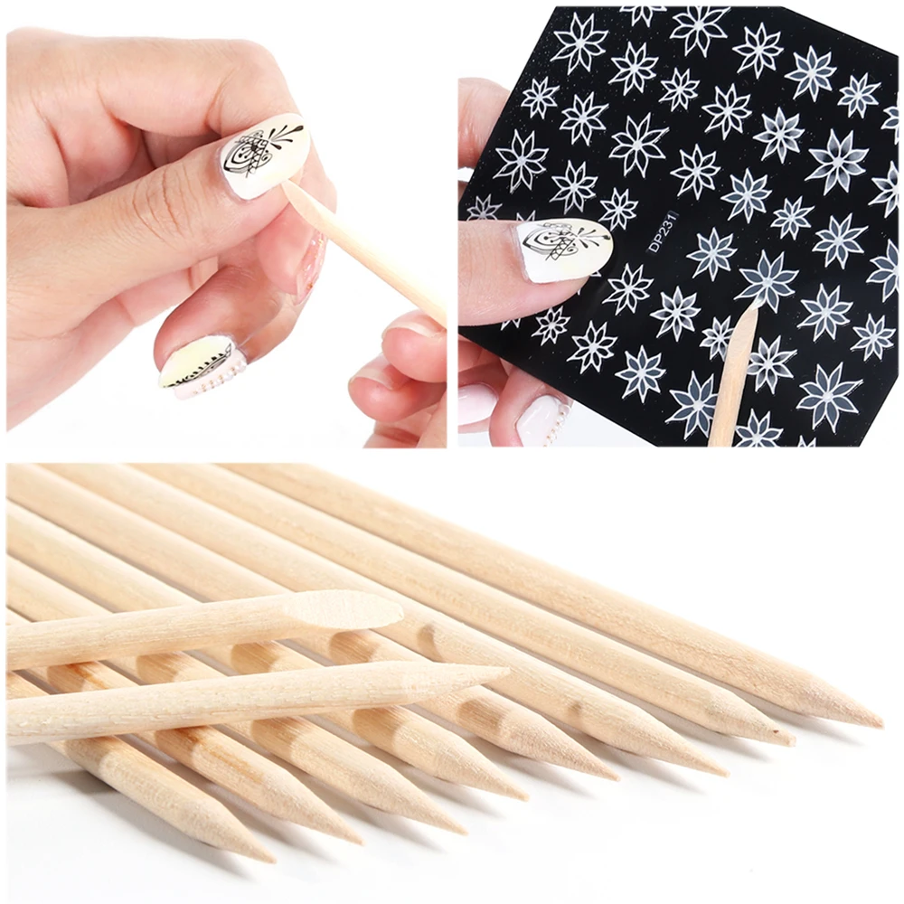 orange wood stick