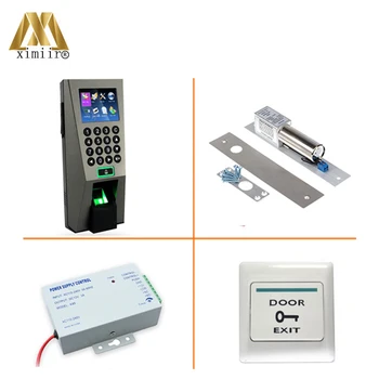 

TCP/IP USB High Speed Fingerprint Access Control Time Attendance Fingerprint Reader Door Access Control System F18-ID kit