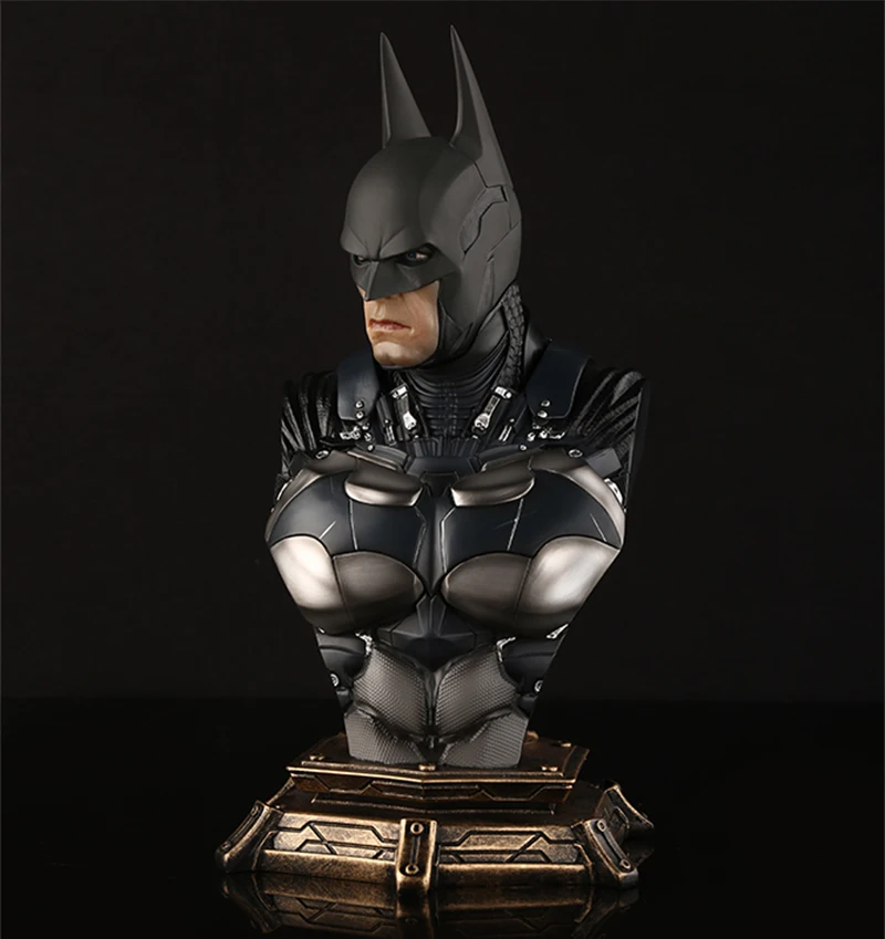 Batman 1/3 Scale Action Lmitation Copper Imitation Iron Color Resin Bust Statue 