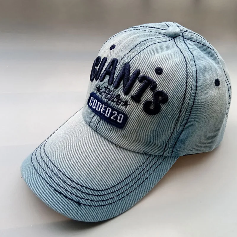 MAERSHEI 100% Потертая джинсовая Бейсбольная Кепка Snapback шапки осень лето шляпа для мужчин и женщин кепки s Casquette шапки с буквенной вышивкой Gorr