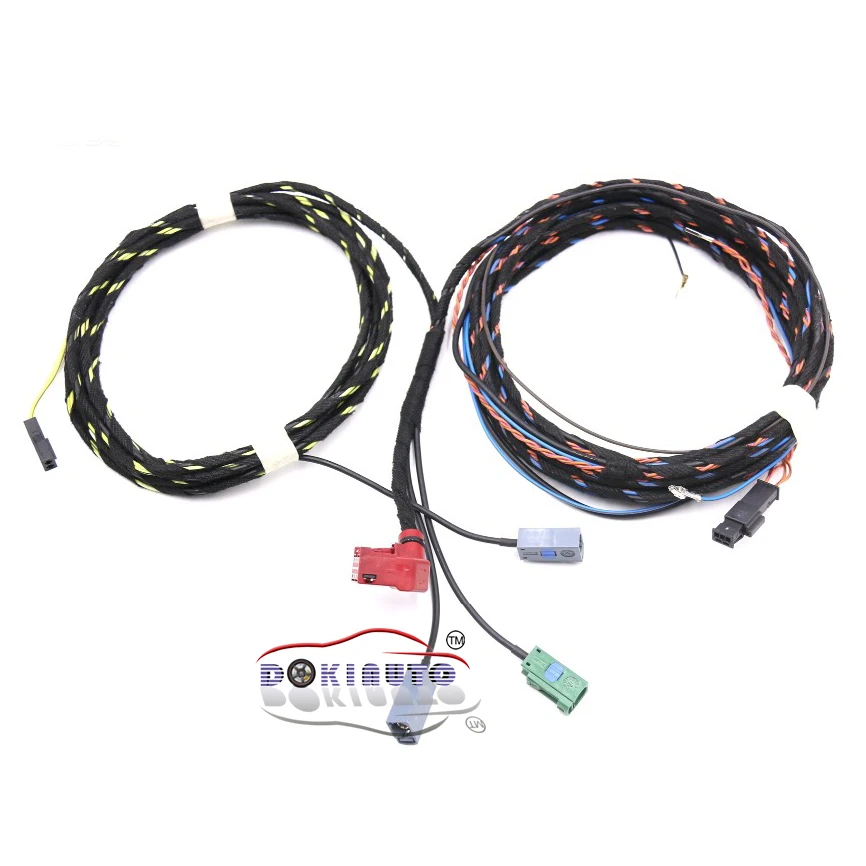 

Highline MIB UNIT Rear Camera Install Wiring Harness cables For Audi A3 8V 5Q0 907 441 A 5Q0907441A 7N0 907 441 B 4S0 907 441B