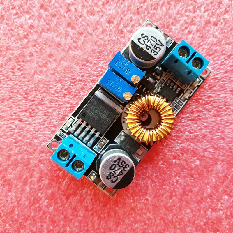 

New 1 PCS 5A DC to DC CC CV Lithium Battery Step down Charging Board Led Power Converter Lithium Charger Step Down Module P00