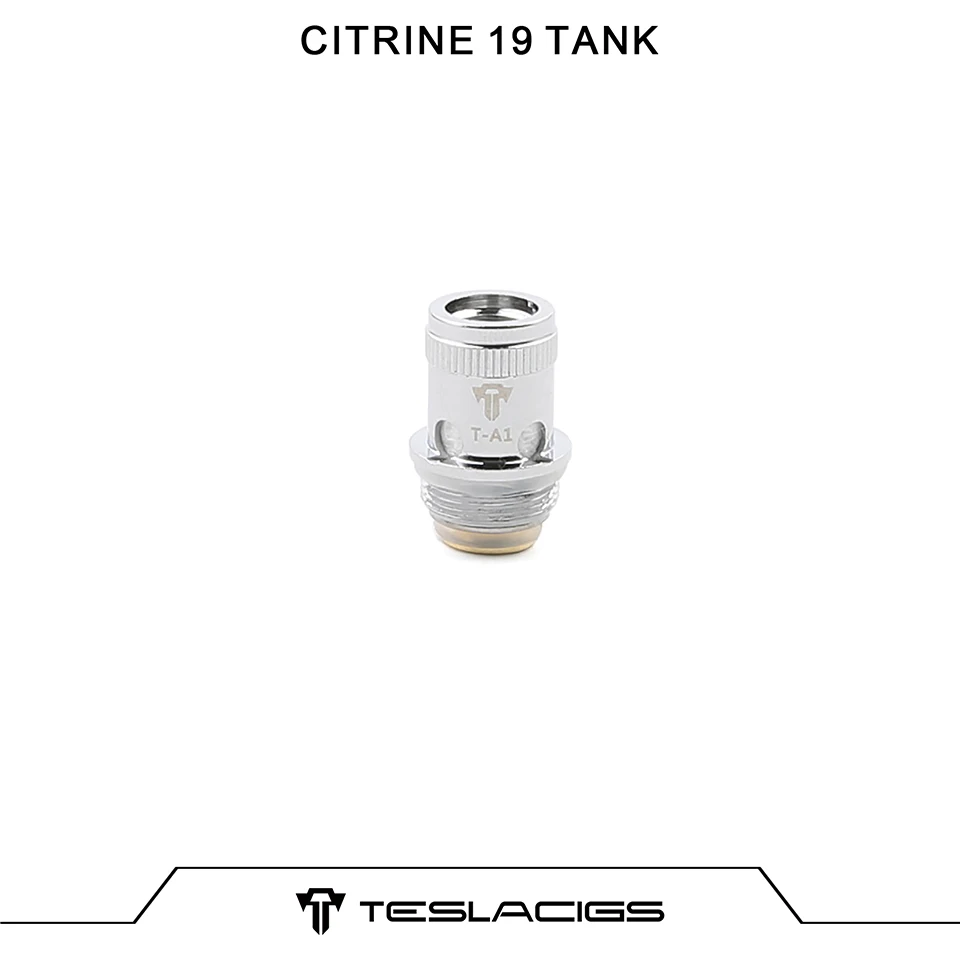 3pcs6pcspack Original Tesla Citrine 19 Replacement Coil 0.6ohm for Tesla Citrine 19 Tank E Cigarette Vape Atomizer Accessories (2)
