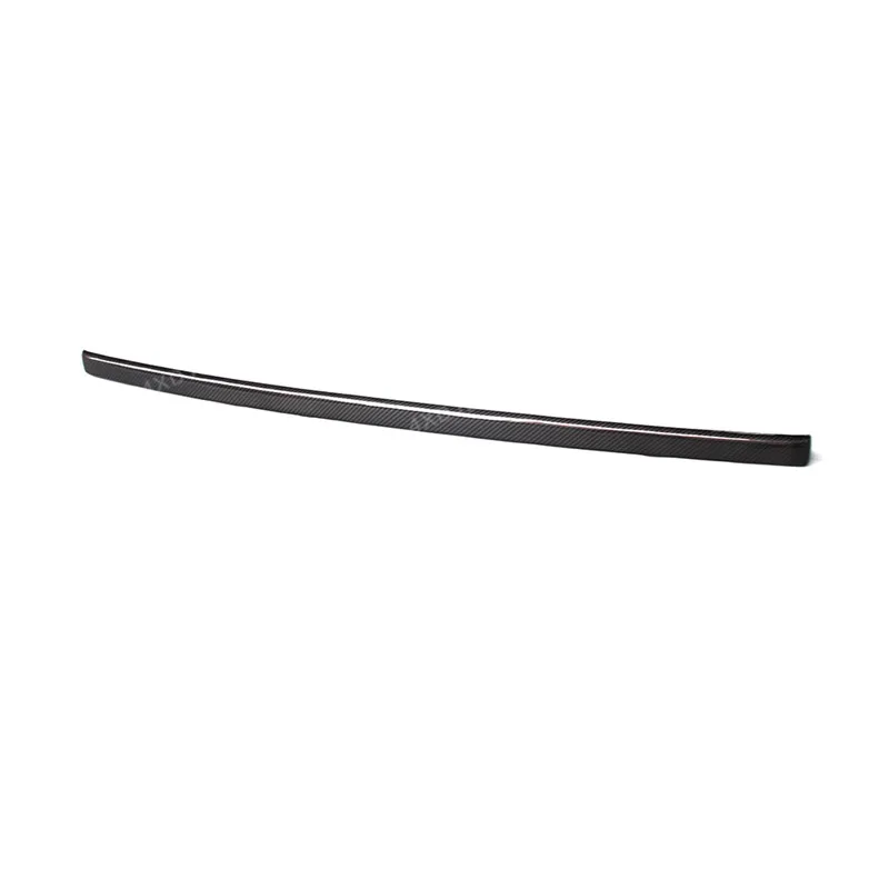 

Rear Trunk Trim For Land Rover Range Rover Evoque Carbon Fiber Bumper Boot mouldings Spoiler Trim styling 2012 2013 2014 2015