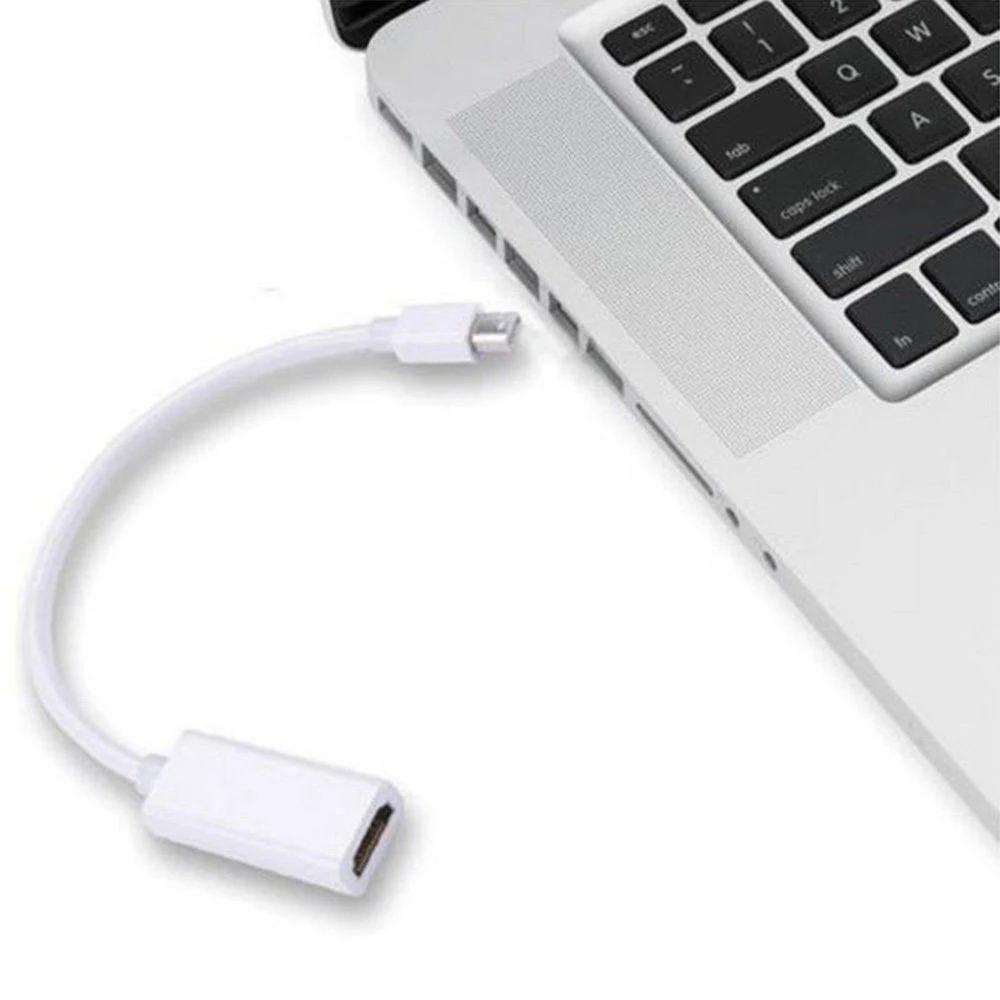 Мини DP к HDMI кабель конвертер адаптер мини дисплей порт Дисплей Порт DP к HDMI адаптер для Apple Mac Macbook Pro Air notebook