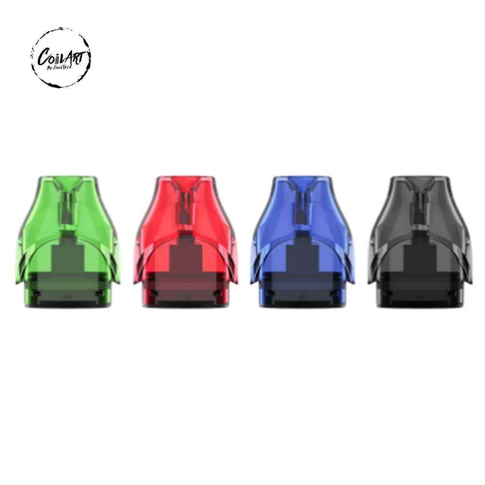 

2pcs/ a lot Original Coil ART Mino Pod Cartridge 2ml Capacity The replace Cartridge for Mino Pod Kit 320mAh e-cig