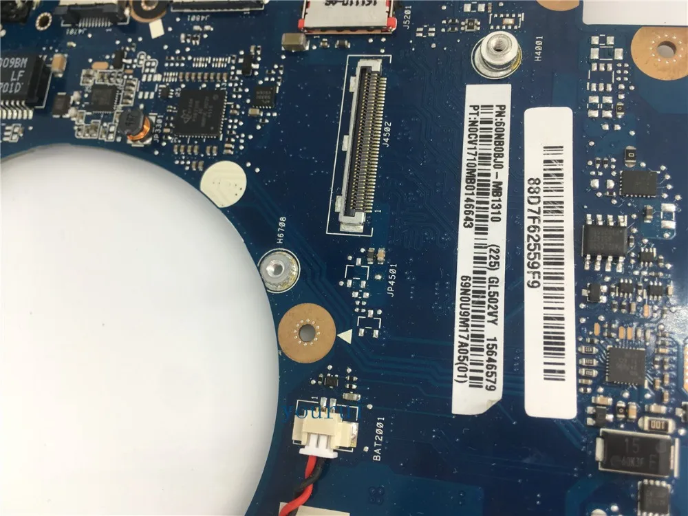  yourui FOR ASUS GL502VY GL502VS Laptop Motherboard W I7-6700H CPU Mainboard GTX980M GPU DDR4 REV2.2