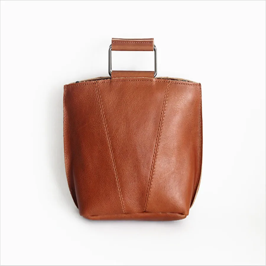

Retro leather shoulder bag shoulder bag Messenger bag new first layer leather simple large capacity bag